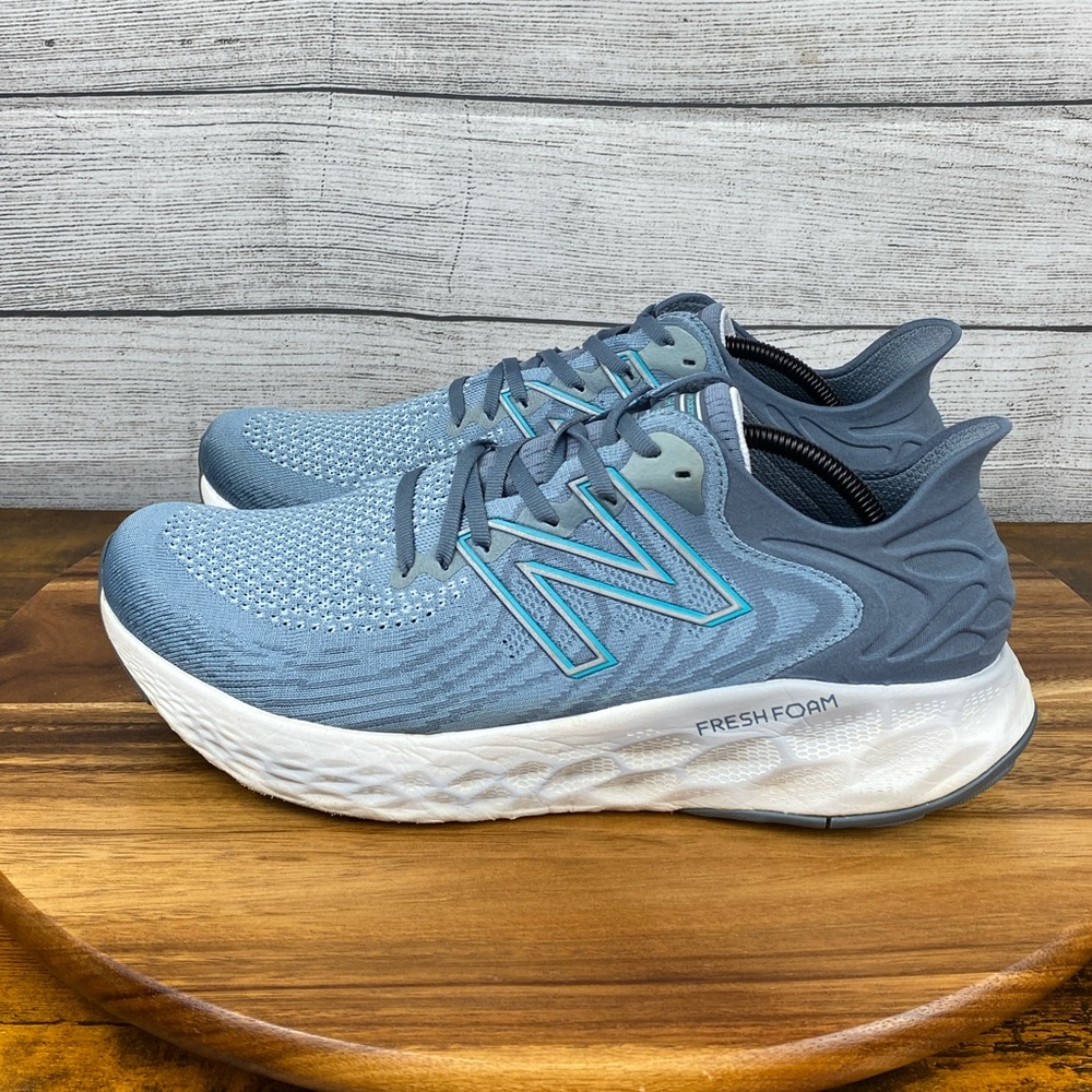 New Balance Fresh Foam 1080 V11 Cyclone Blue Running Shoe M1080G11 Men Size 12.5
